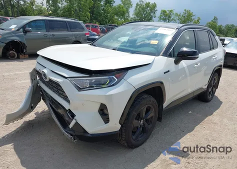 2020 Toyota Rav4 Hybrid Xse from USA, damaged, VIN JTME6RFV4LD502387